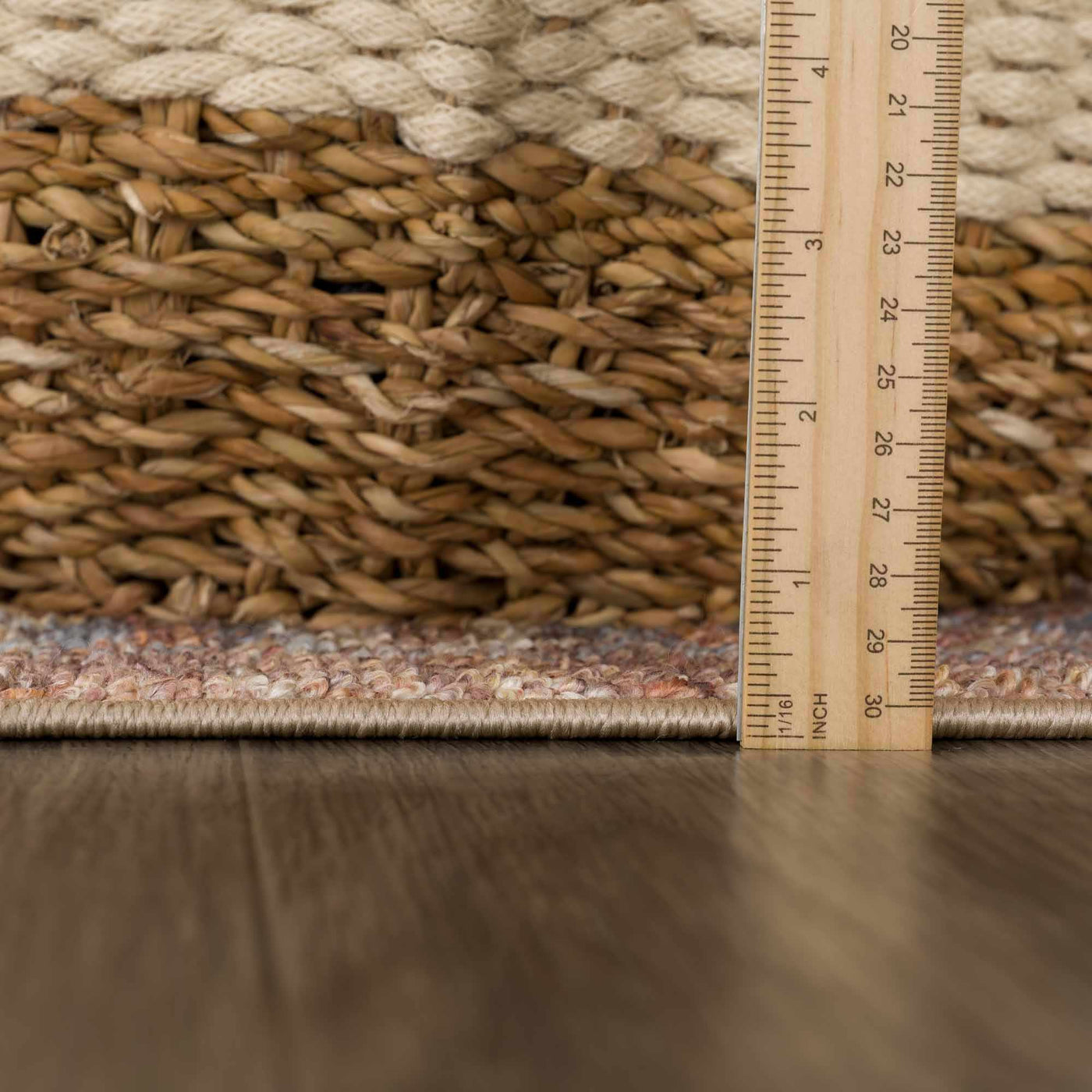 Anshu Peach Washable Area Rug - Sweet Water Decor - Rugs