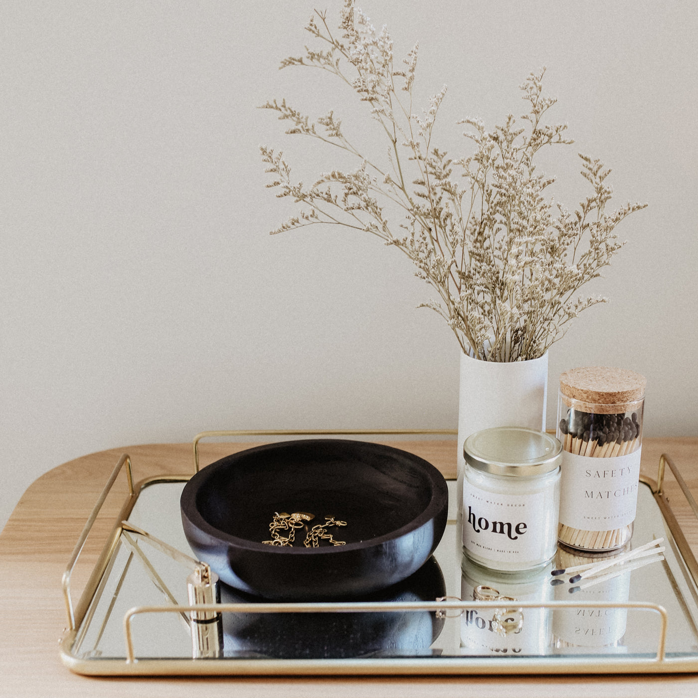 Home Soy Candle - Clear Jar - 9 oz