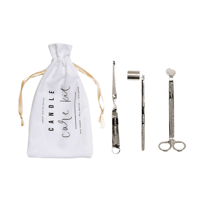 Silver Candle Care Kit - Sweet Water Decor - Candle Tools
