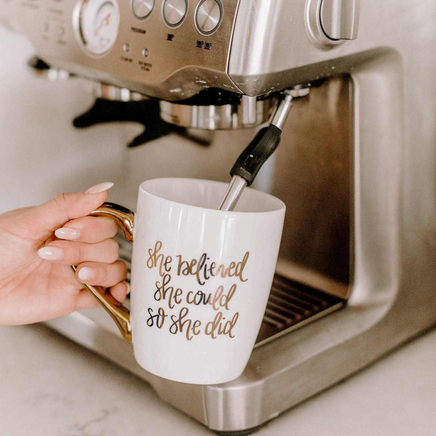 She Believed She Could So She Did 16oz. Coffee Mug - Sweet Water Decor - Coffee Mugs