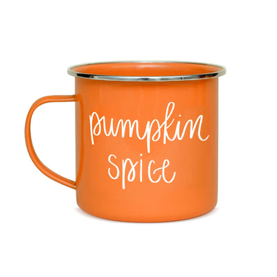 Pumpkin Spice 18oz. Campfire Coffee Mug - Sweet Water Decor - Coffee Mugs