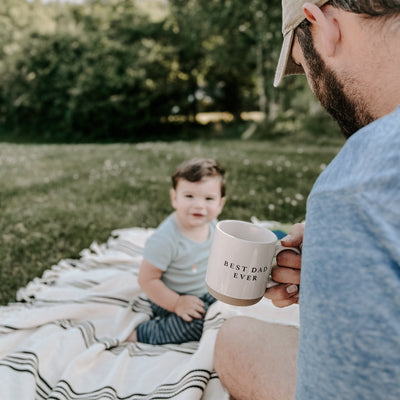 Best Dad Ever 14oz. Stoneware Coffee Mug - Sweet Water Decor - Coffee Mugs