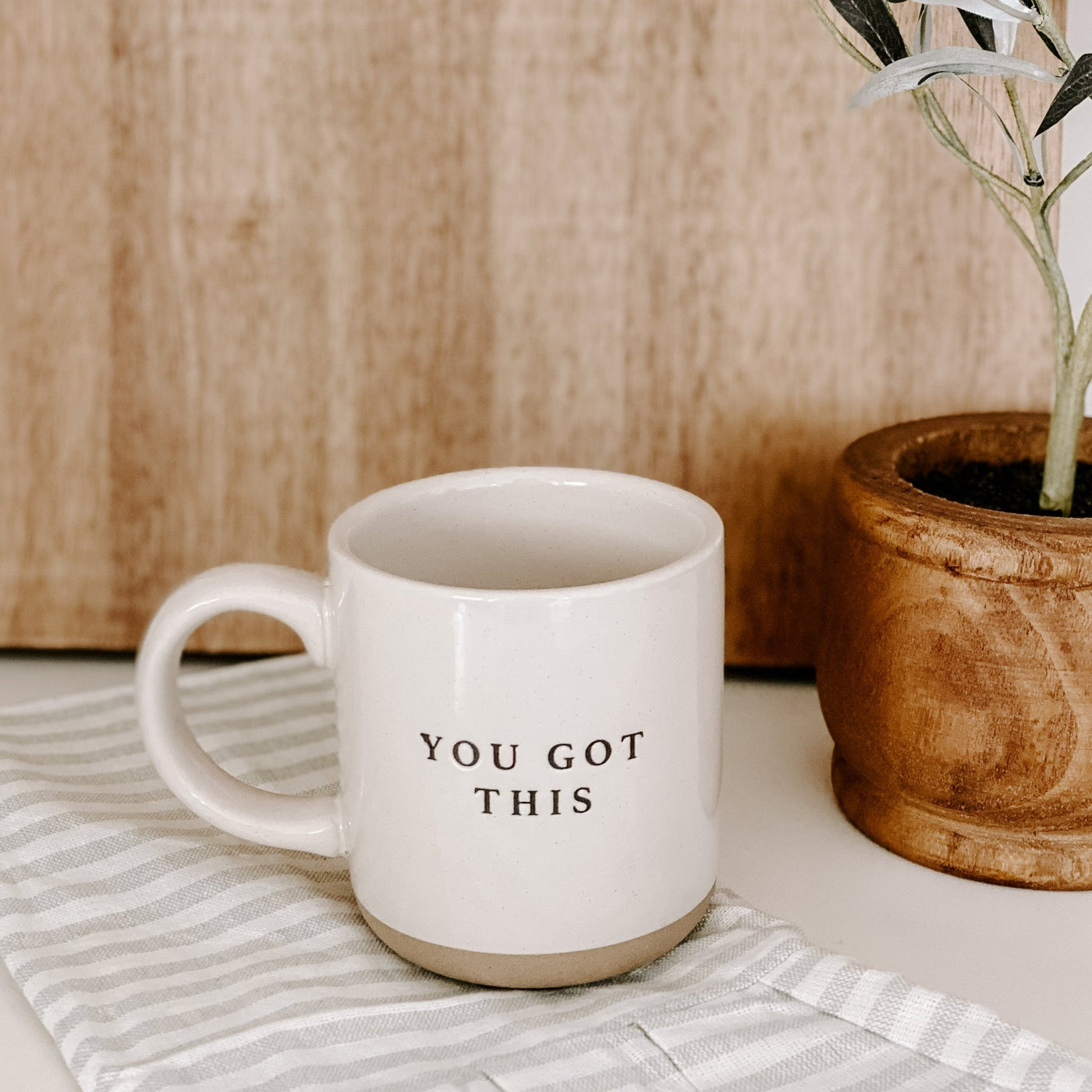 You Got This 14oz. Stoneware Coffee Mug - Sweet Water Decor - Coffee Mugs