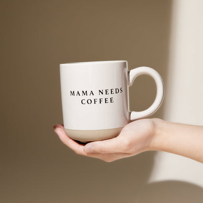 Mama Needs 14oz. Coffee Stoneware Coffee Mug - Sweet Water Decor - Coffee Mugs