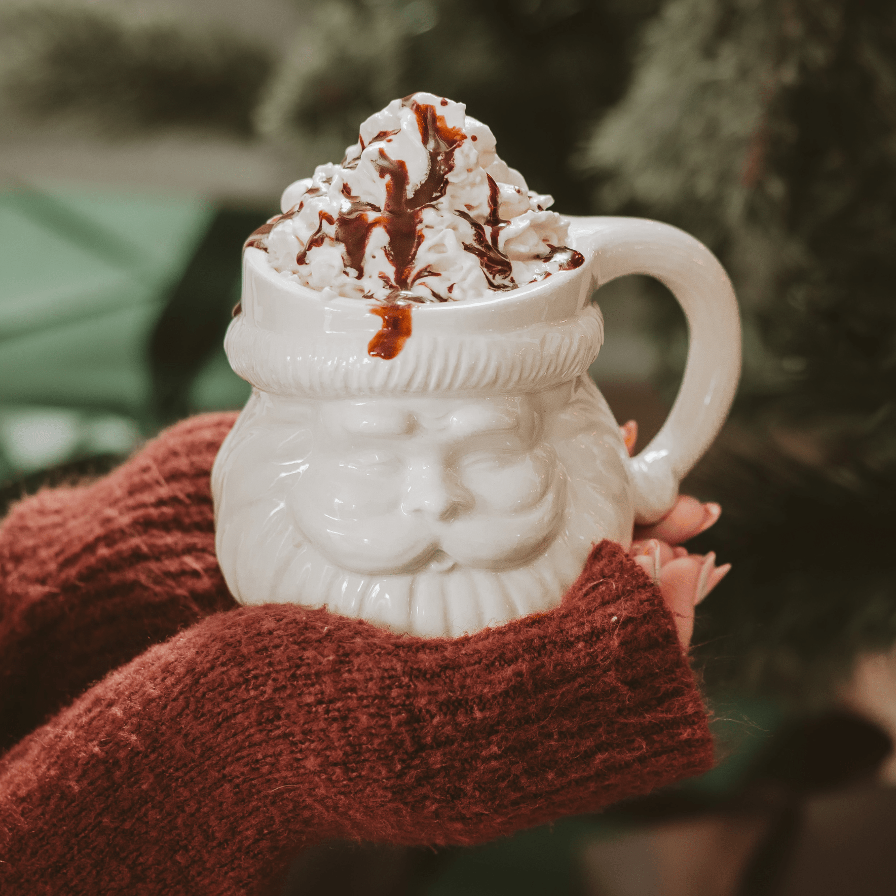 Christmas coffee mug hotsell