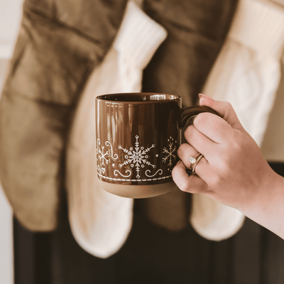 Gingerbread 14oz. Stoneware Coffee Mug - Sweet Water Decor - Coffee Mugs
