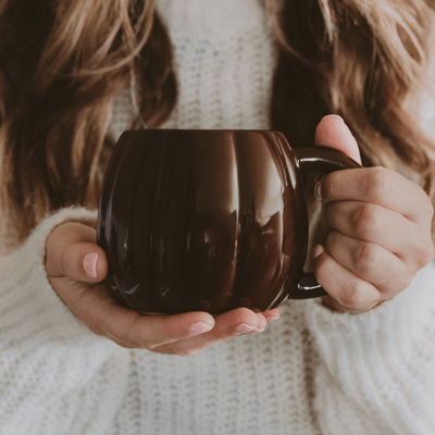 Brown Pumpkin 19oz. Figurine Coffee Mug - Sweet Water Decor - Coffee Mugs