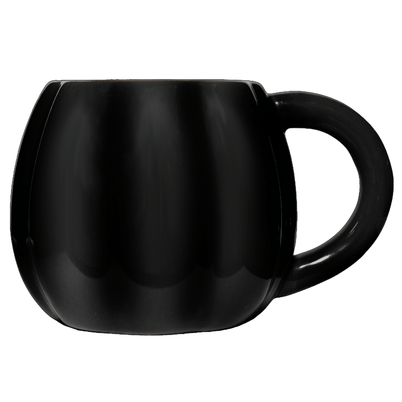 Black Pumpkin 19oz. Figurine Coffee Mug - Sweet Water Decor - Coffee Mugs