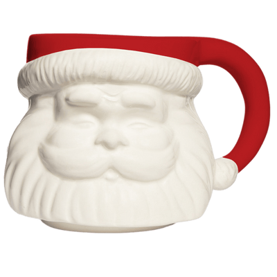 Red Hat Santa 19oz. Figurine Coffee Mug - Sweet Water Decor - Coffee Mugs