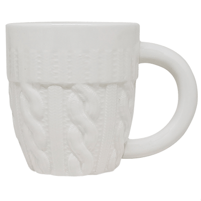 Cream Sweater 18oz. Figurine Coffee Mug - Sweet Water Decor - Coffee Mugs