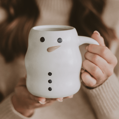 Snowman 21oz. Figurine Coffee Mug - Sweet Water Decor - Coffee Mugs