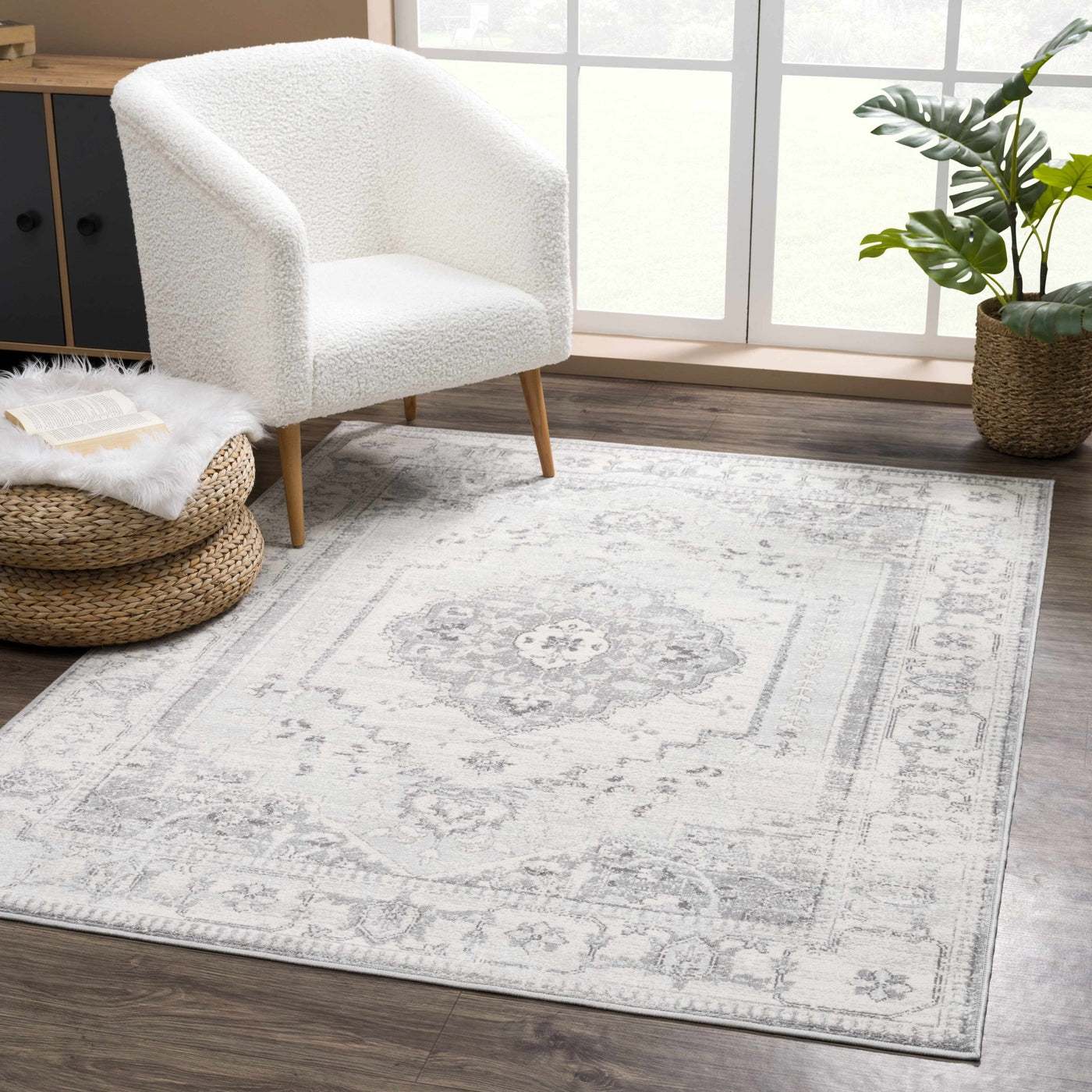 Tigried Ivory & Gray 2315 Area Rug - Sweet Water Decor - Rugs