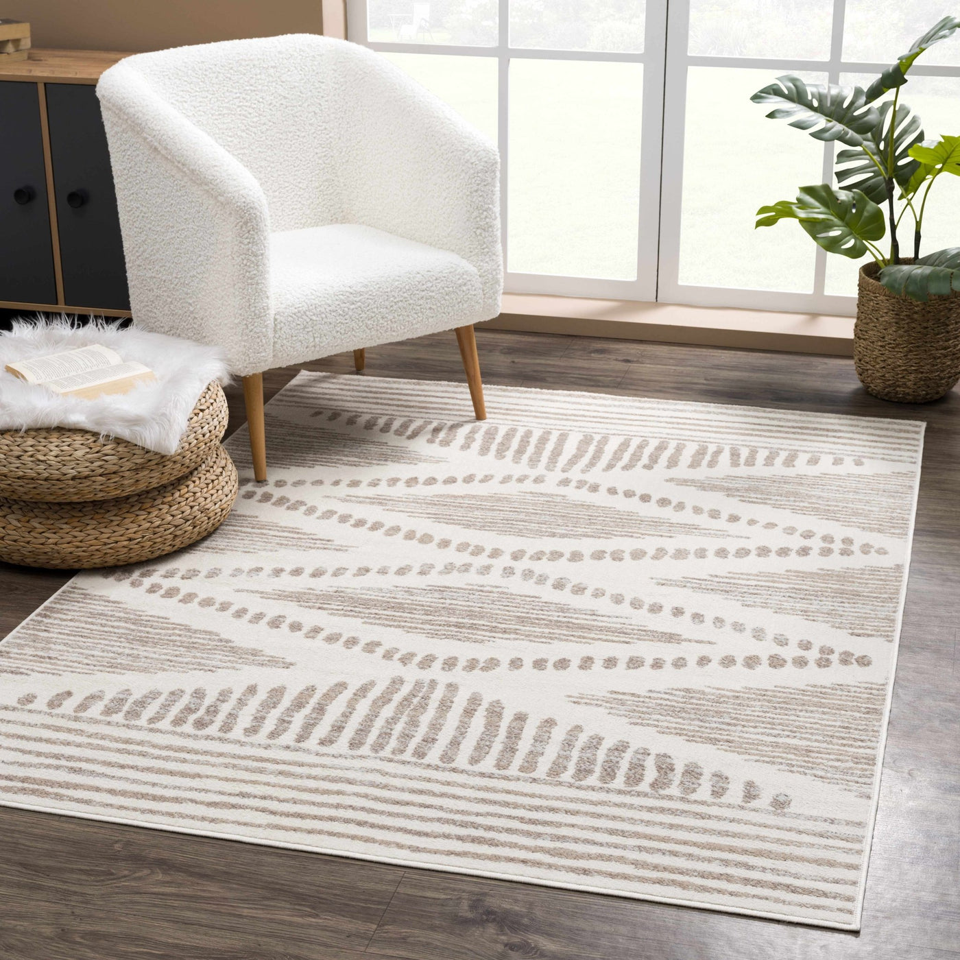 Tigrisis Beige 2328 Area Rug - Sweet Water Decor - Rugs
