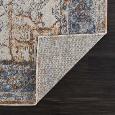 Blue Orange Hera Washable Area Rug - Sweet Water Decor - Rugs