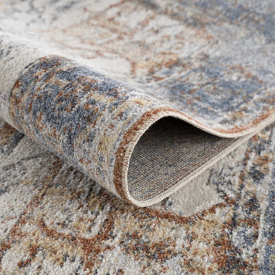 Blue Orange Hera Washable Area Rug - Sweet Water Decor - Rugs