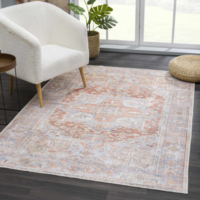 Rust Maayon Washable Rug - Sweet Water Decor - Rugs