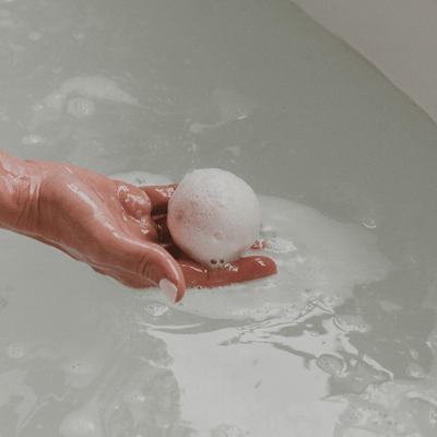 White Tea and Jasmine 4.6 oz Bath Bomb - Sweet Water Decor - Bath Bomb