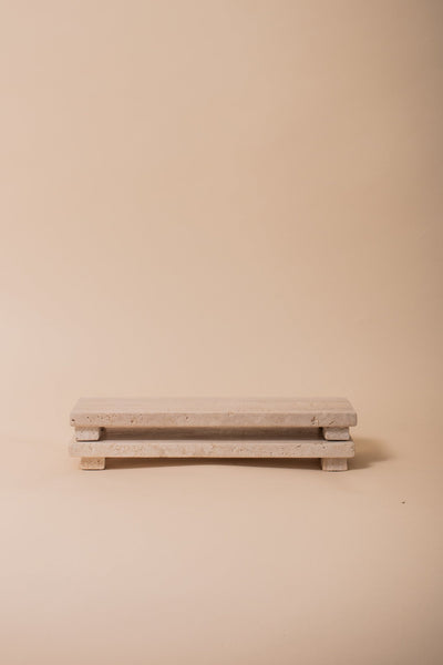 Travertine Riser - Sweet Water Decor - riser