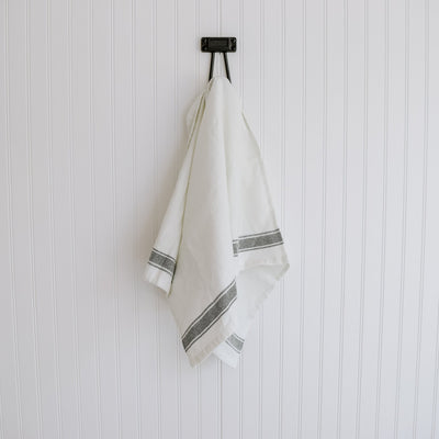 Striped Tea Towel - Three Stripes - Sweet Water Decor - Hand Towels