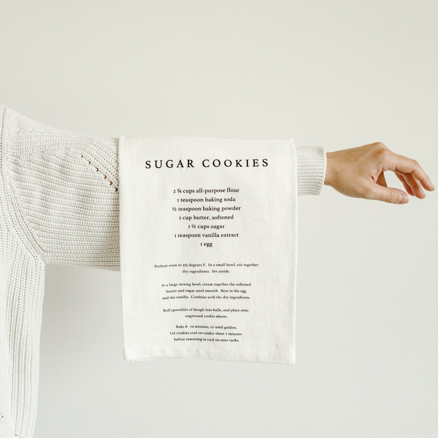 Sugar Cookies Tea Towel - Sweet Water Decor - Hand Towels