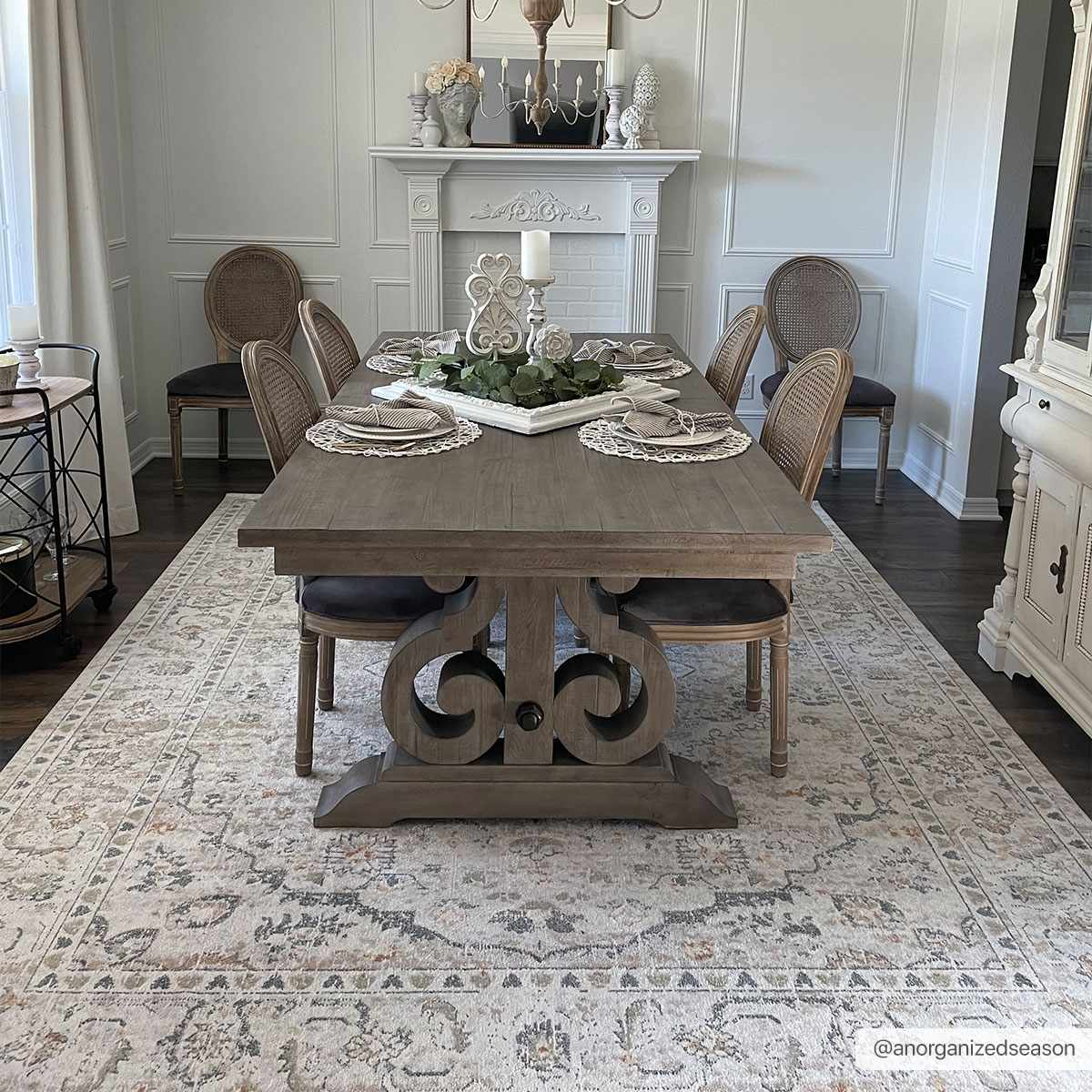 Hiti Cream Washable Performance Rug - Sweet Water Decor - Rugs