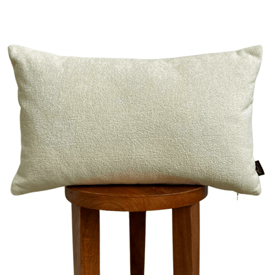 Cream Sherpa Lumbar Pillow Cover - Sweet Water Decor - Pillow Cover