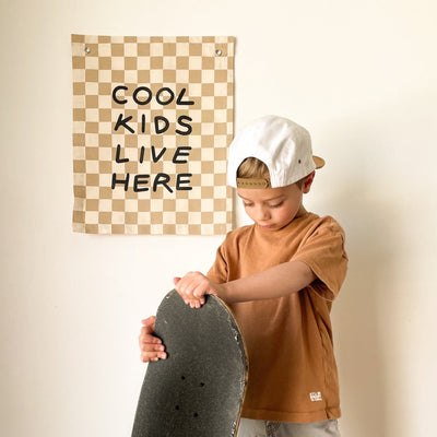 cool kids banner - Sweet Water Decor - Wall Hanging