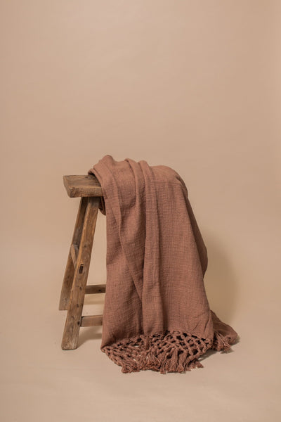 Blush Throw - Sweet Water Decor - throw blanket