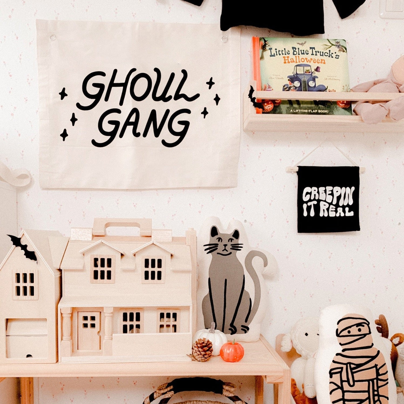 ghoul gang banner - Sweet Water Decor - Wall Hanging