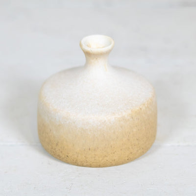 Stoneware Inkwell Vase Cream - Sweet Water Decor - Vases