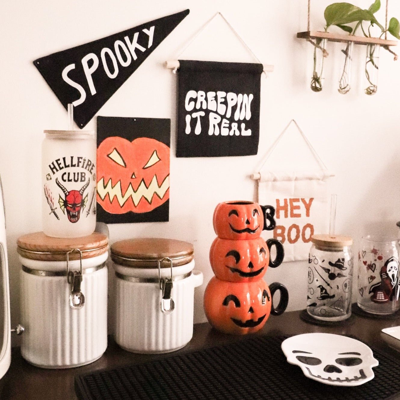 creepin' it real hang sign - Sweet Water Decor - Wall Hanging