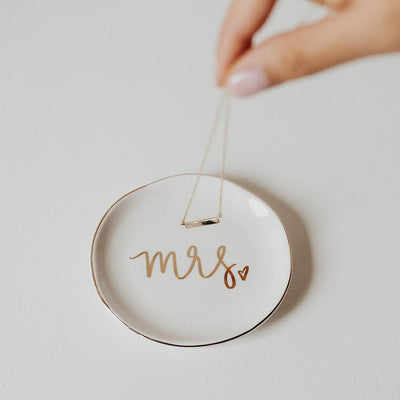 Mrs. Jewelry Dish - Sweet Water Decor - Jewelry Dishes