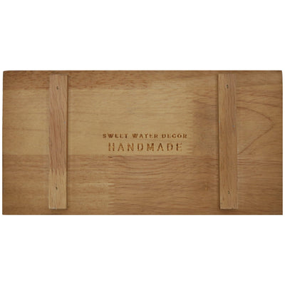 Natural Rectangular Wood Tray - Sweet Water Decor - Trays