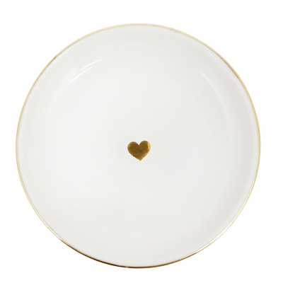 Gold Heart Jewelry Dish - Sweet Water Decor - Jewelry Dishes
