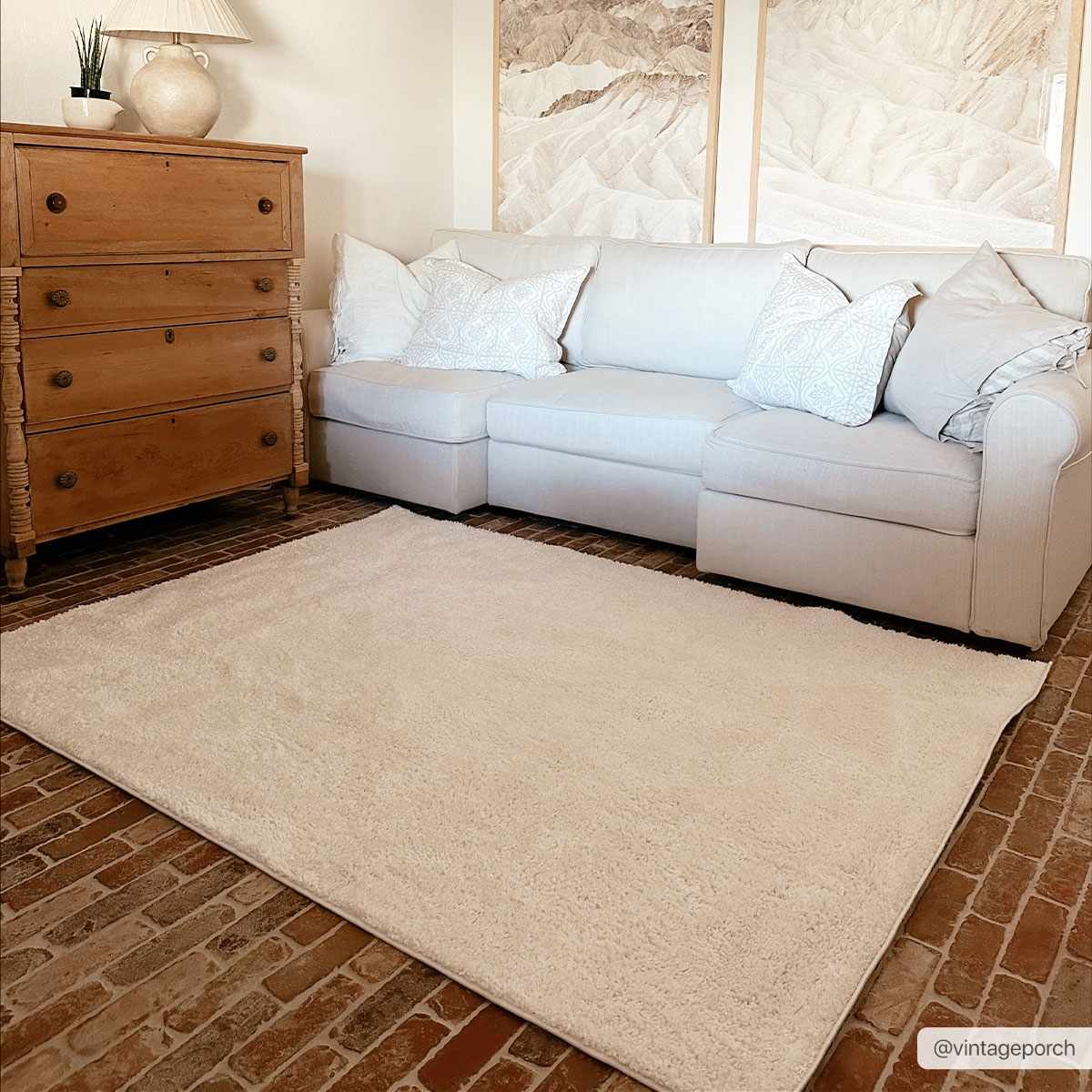 Judy Solid White Washable Rug - Sweet Water Decor - Rugs