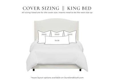 Keaton Pillow Cover - Sweet Water Decor - Pillow Cover
