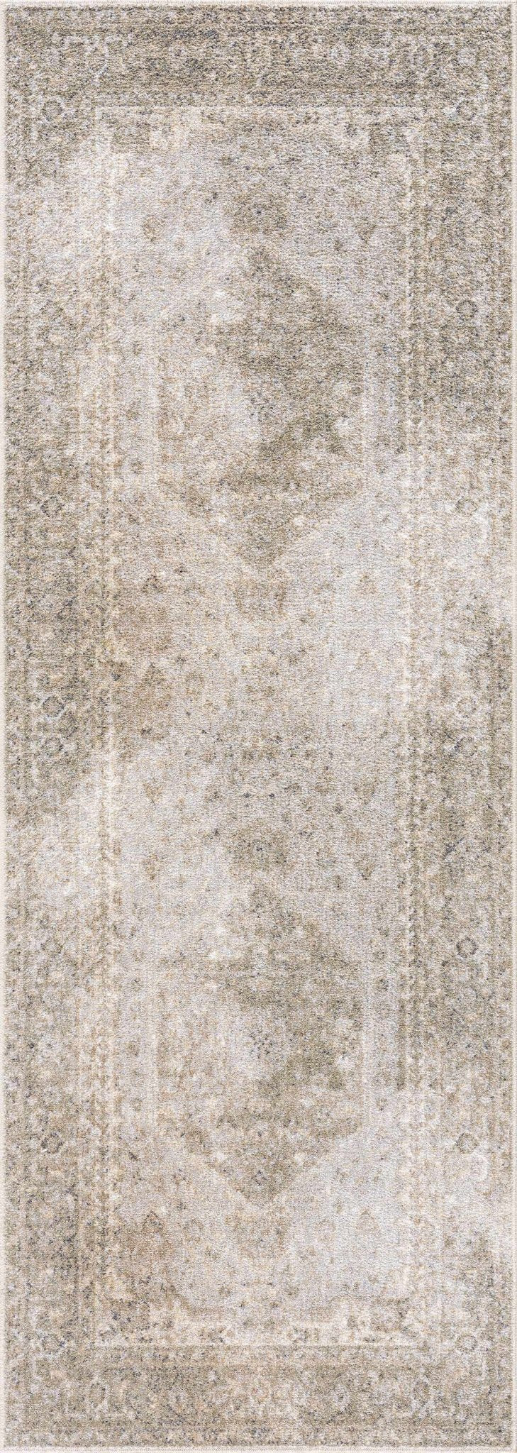 Gael Cream Washable Area Rug - Sweet Water Decor - Rugs