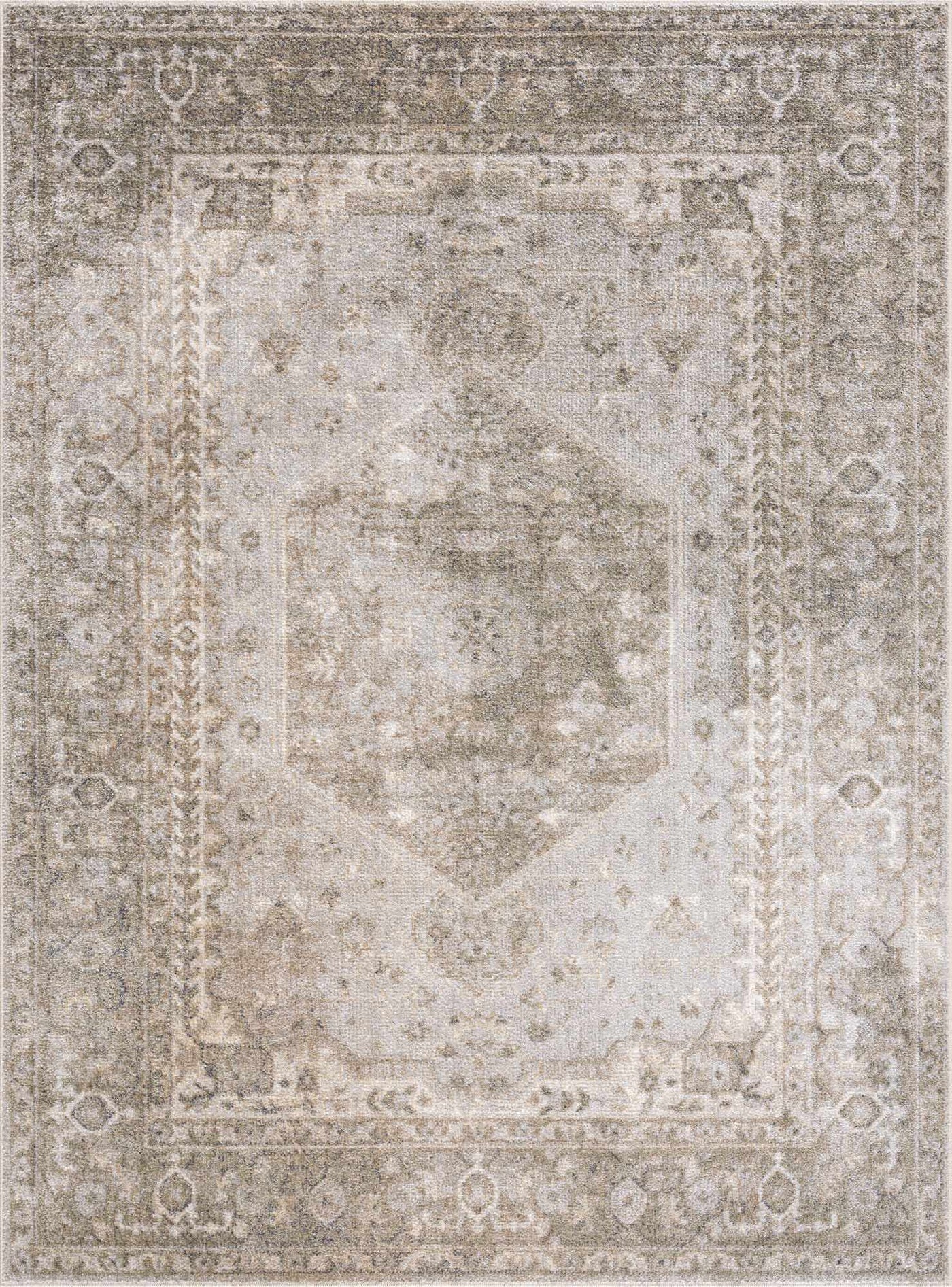 Gael Cream Washable Area Rug - Sweet Water Decor - Rugs