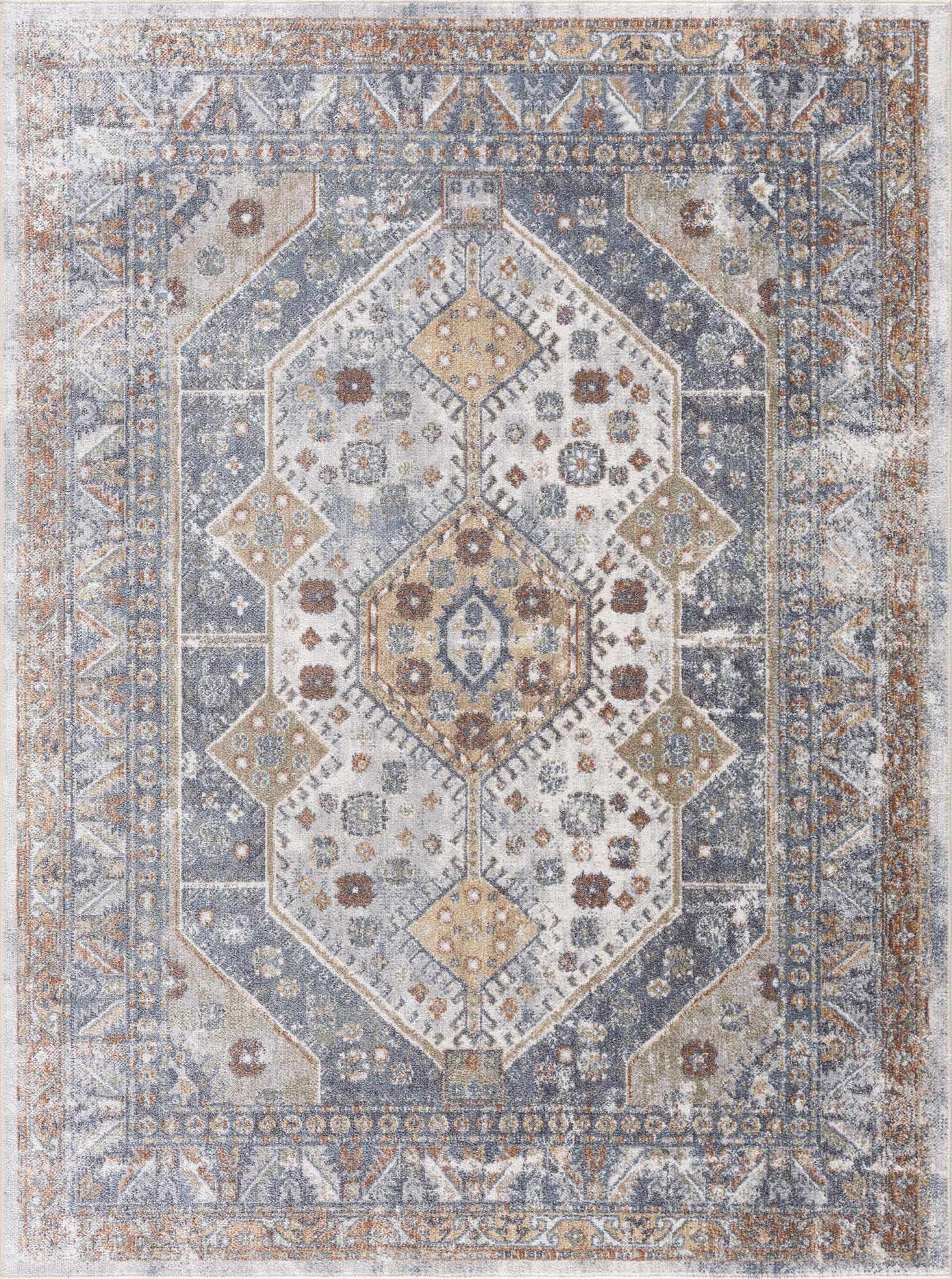 Afya Washable Area Rug - Sweet Water Decor - Rugs