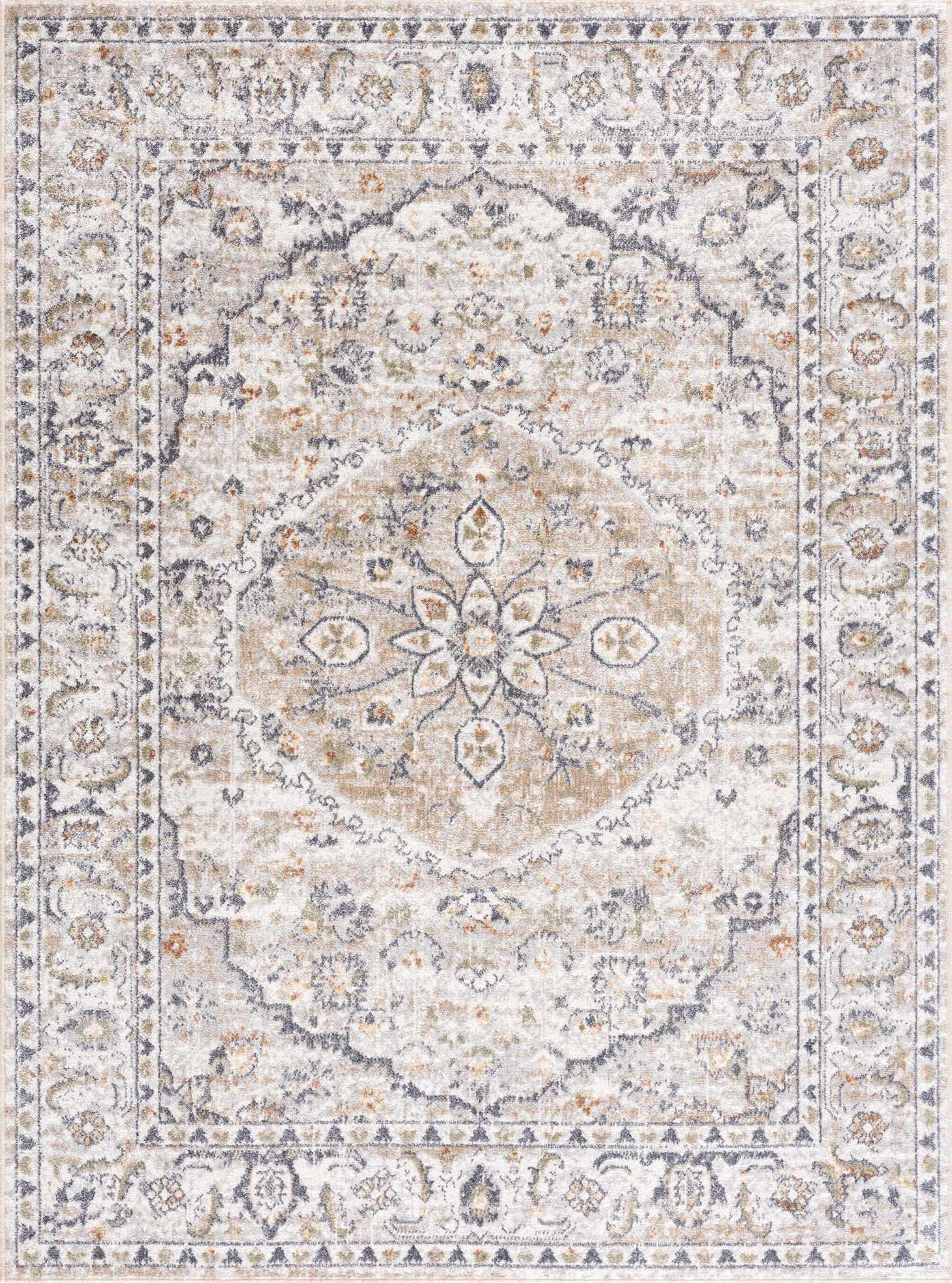 Hiti Cream Washable Performance Rug - Sweet Water Decor - Rugs