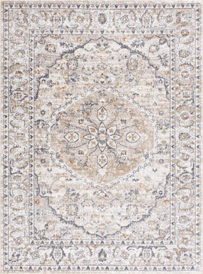 Hiti Cream Washable Performance Rug - Sweet Water Decor - Rugs
