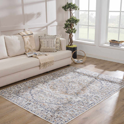 Hiti Cream Washable Performance Rug - Sweet Water Decor - Rugs