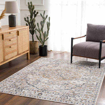 Hiti Cream Washable Performance Rug - Sweet Water Decor - Rugs