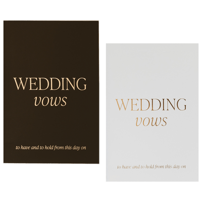 Wedding Vows Journal - Sweet Water Decor - Notebooks