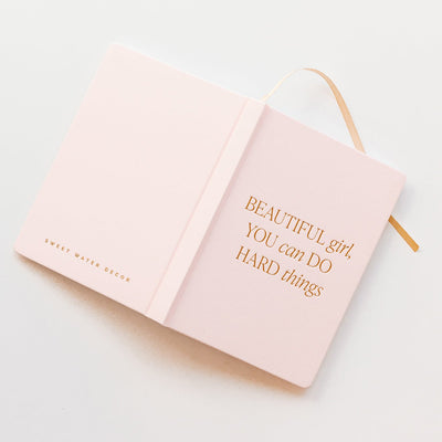 Beautiful Girl Fabric Journal - Sweet Water Decor - Notebooks