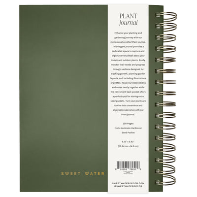 Plant Journal - Sweet Water Decor - Notebooks
