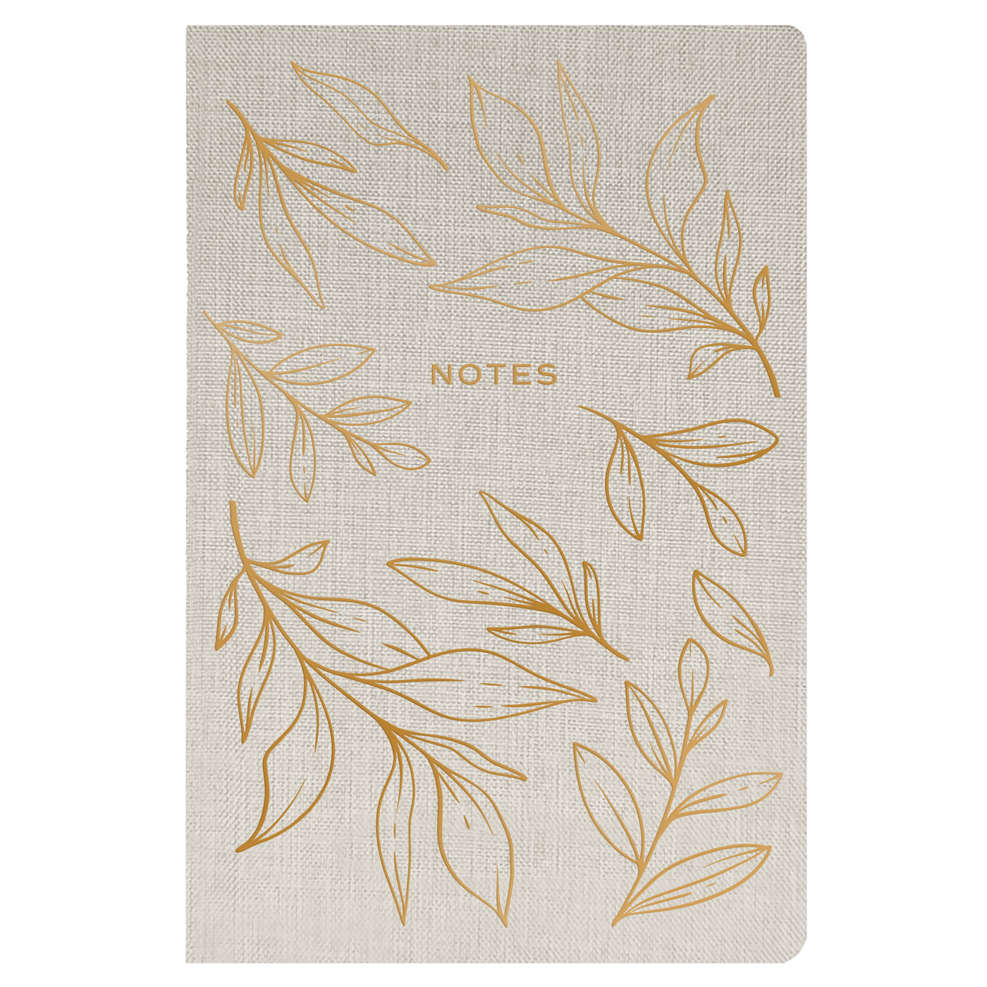 Gold Leaves Notes Journal - Sweet Water Decor - Notebooks