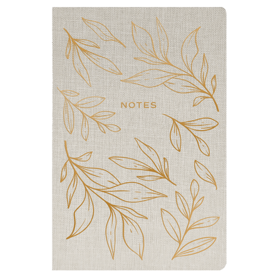 Gold Leaves Notes Journal - Sweet Water Decor - Notebooks