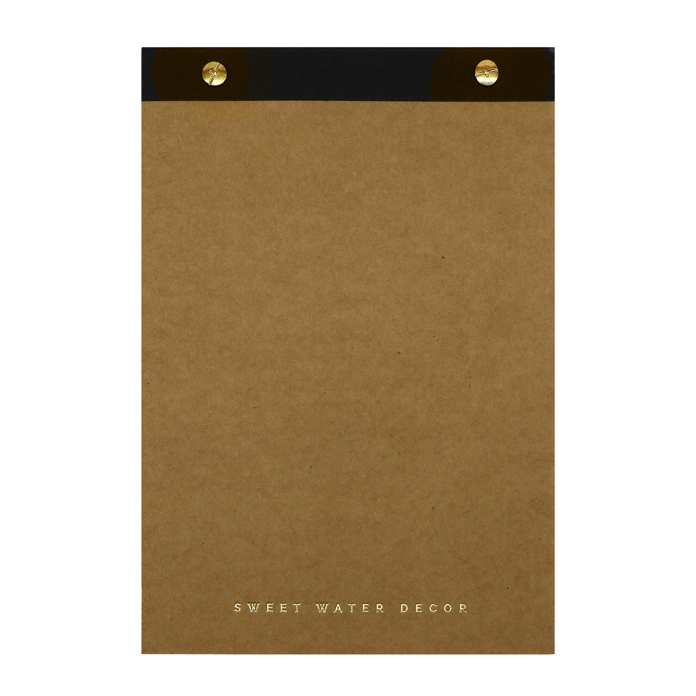 Gold Rivet Basic Notepad - Sweet Water Decor - Notepad