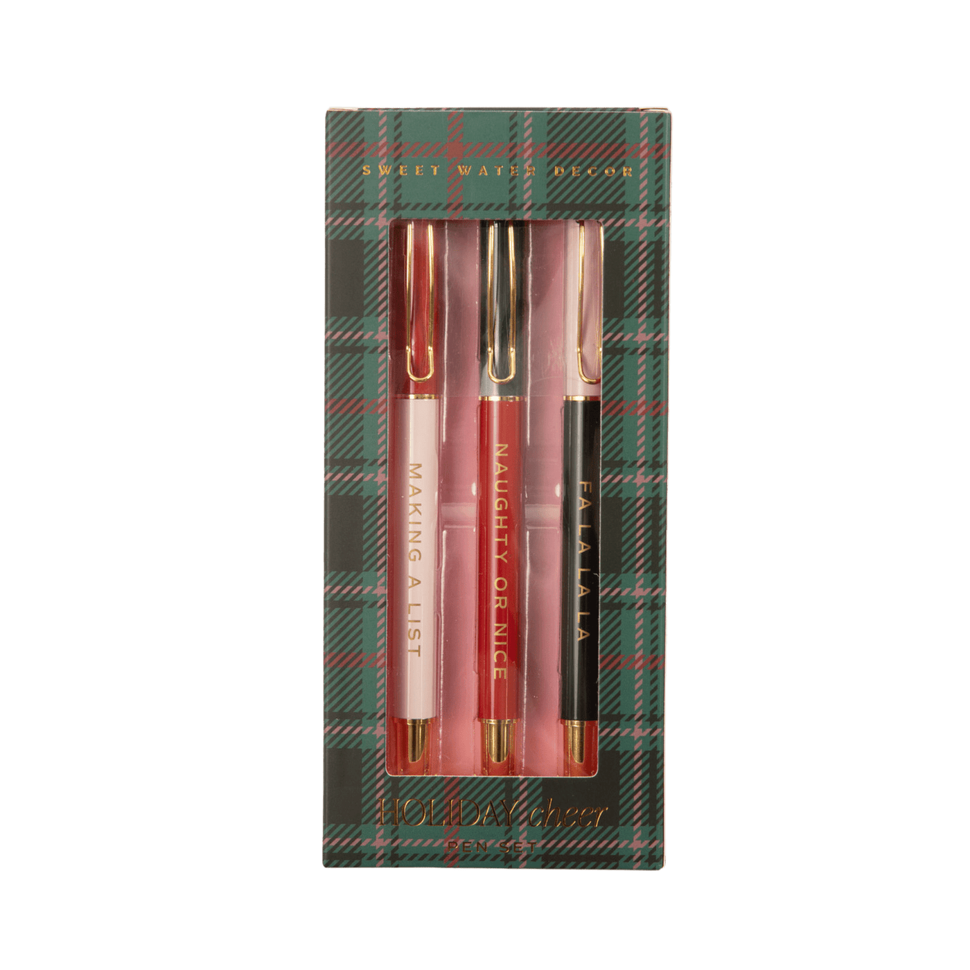 Holiday Cheer Pen Set - Sweet Water Decor - Pens